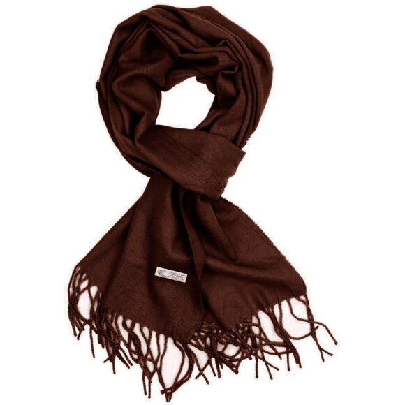 Other - Plain Solid Color Cashmere Feel Classic Soft Luxurious Winter Scarf For Men Wome